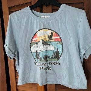 Yellowstone Park Scenic Graphic Tee